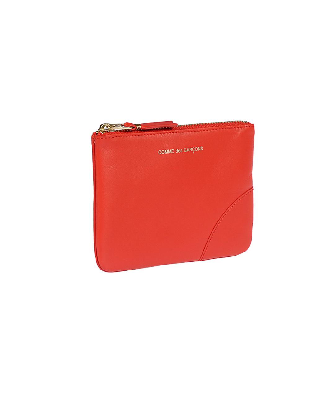 COMME DES GARÇONS WALLET Красный кожаный кошелек, фото 2