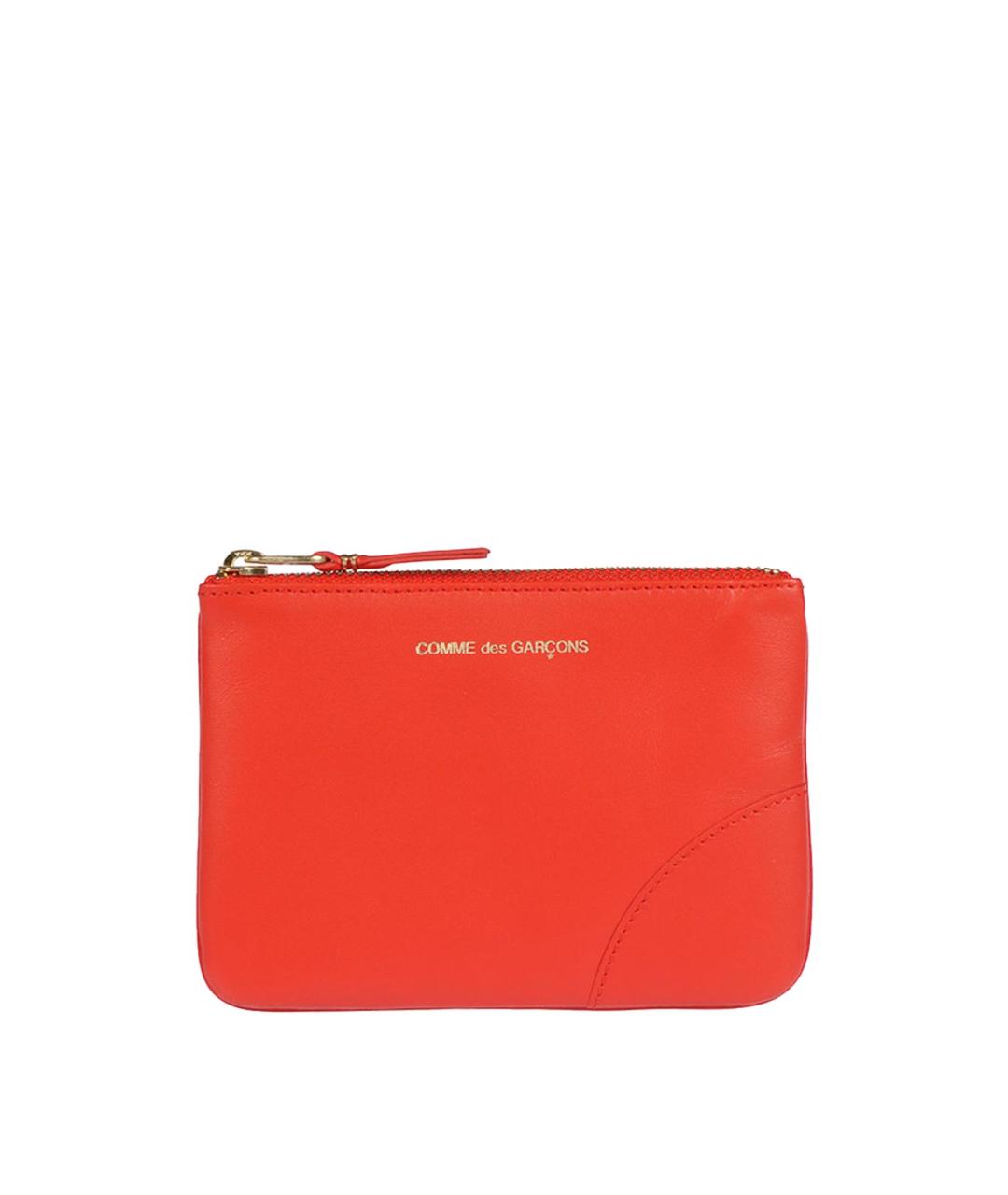 COMME DES GARÇONS WALLET Красный кожаный кошелек, фото 1