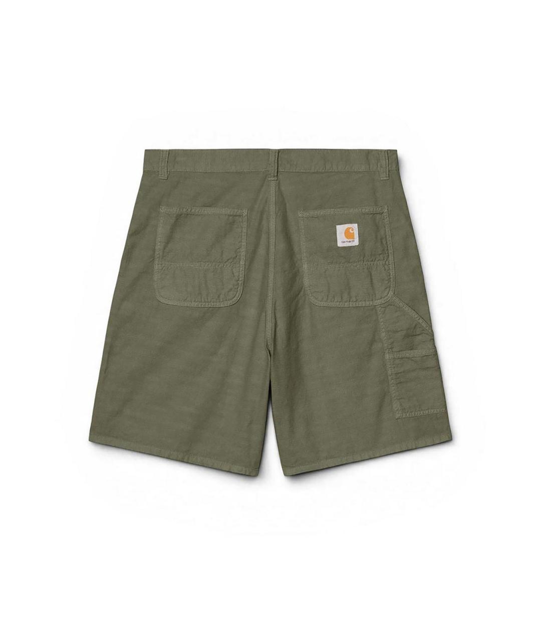 CARHARTT Зеленые хлопковые шорты, фото 2