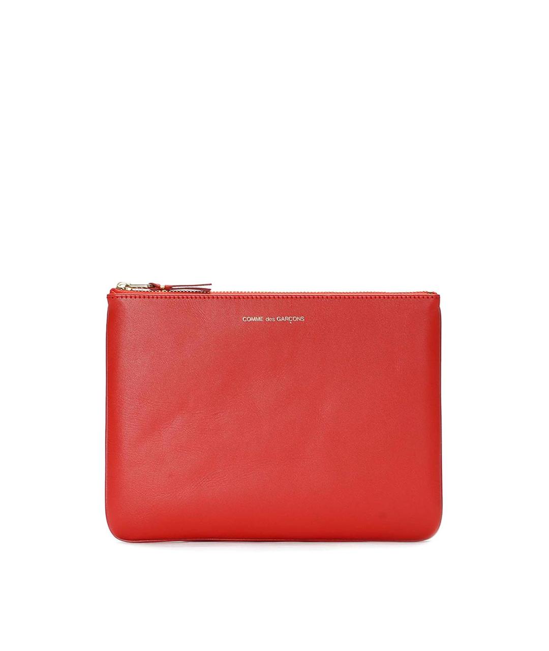 COMME DES GARÇONS WALLET Красный кожаный кошелек, фото 1
