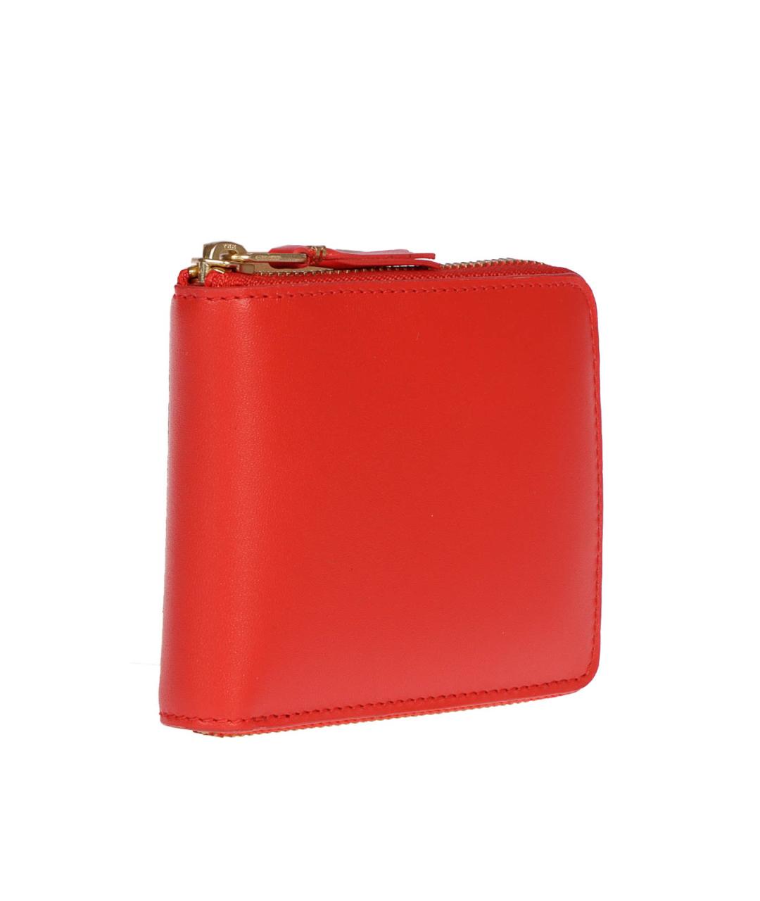 COMME DES GARÇONS WALLET Красный кожаный кошелек, фото 2