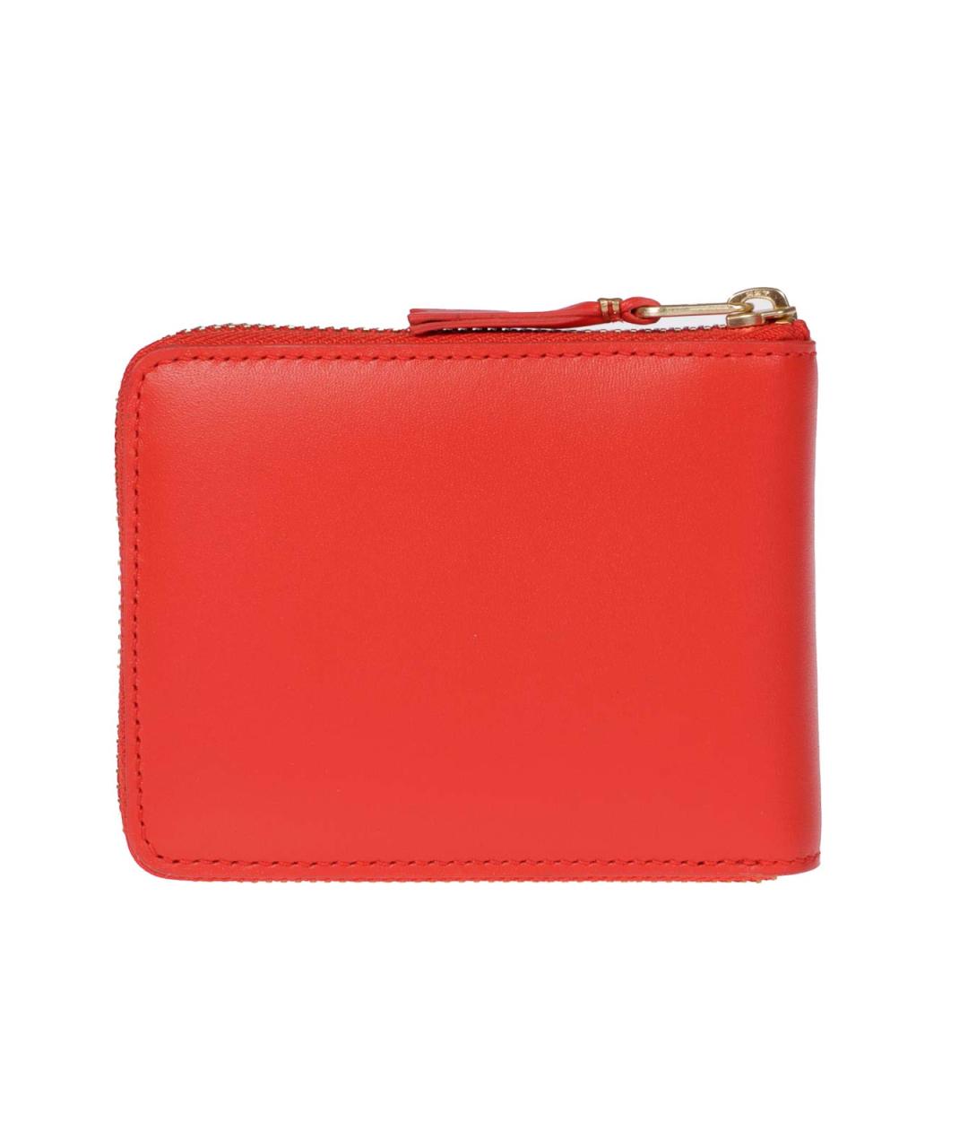 COMME DES GARÇONS WALLET Красный кожаный кошелек, фото 3