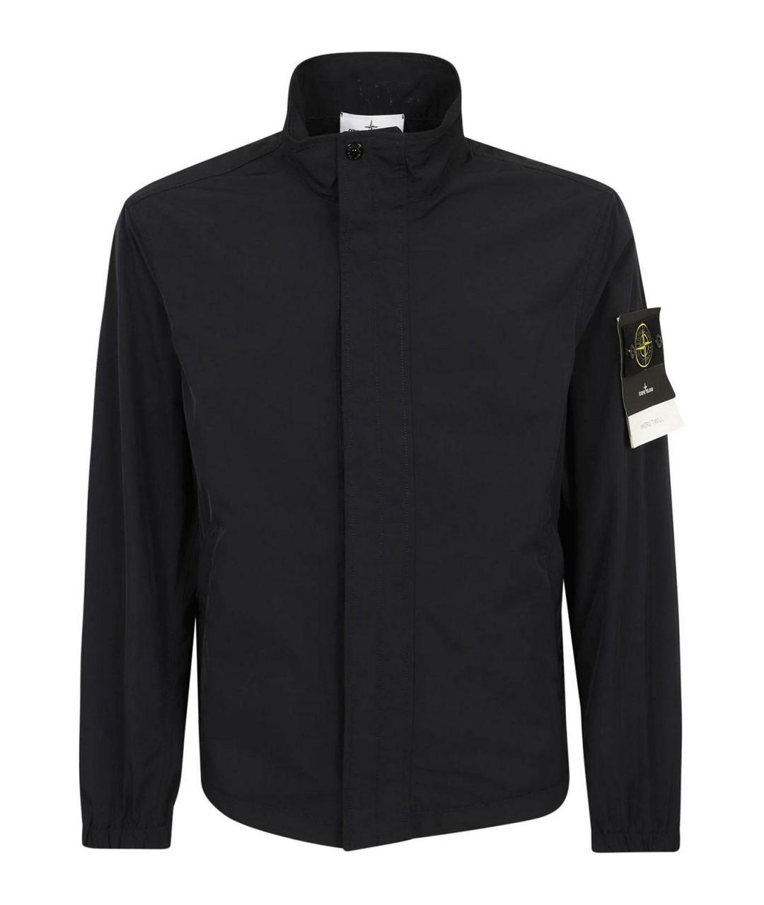 STONE ISLAND Синяя полиэстеровая куртка, фото 1