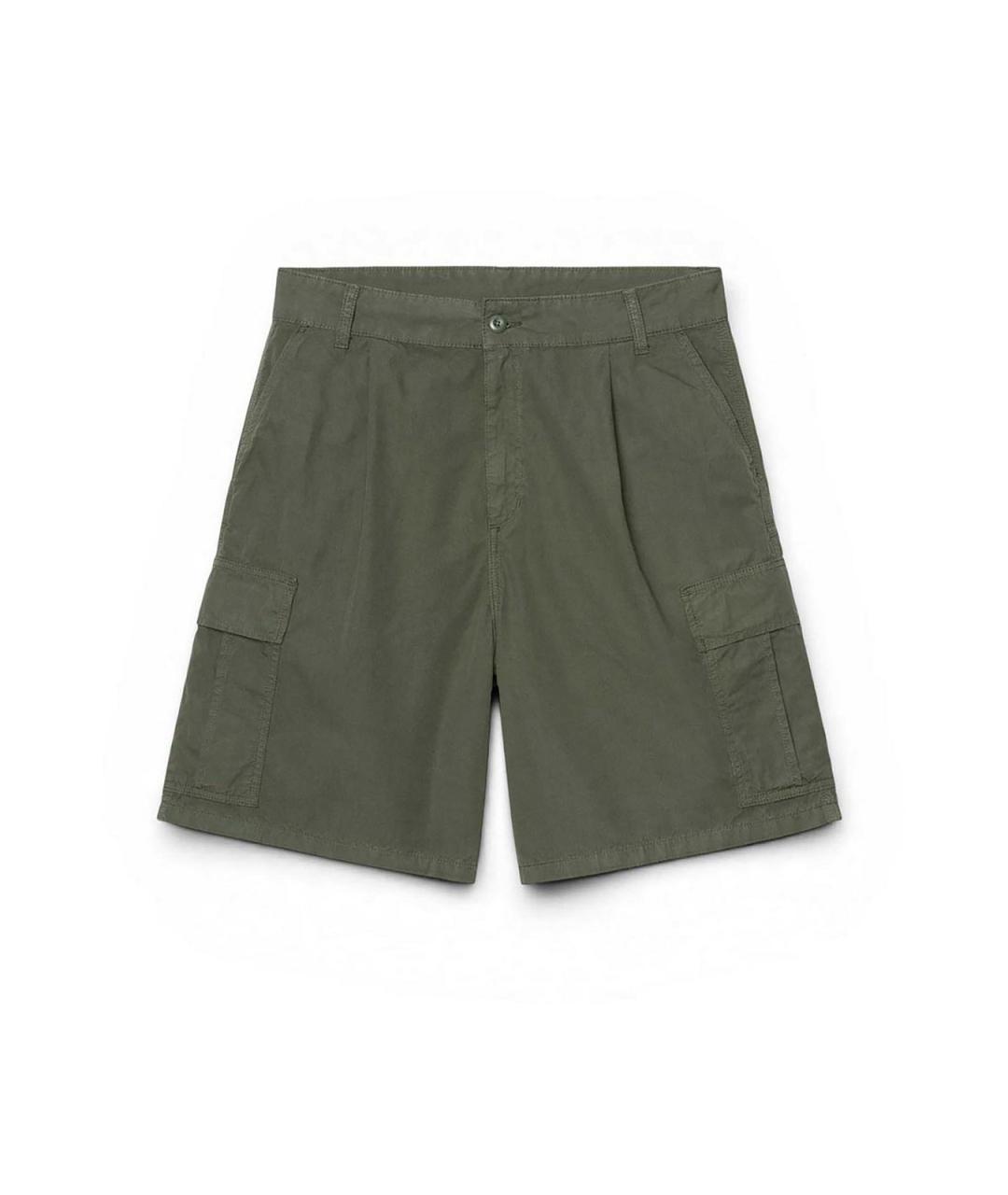 CARHARTT Зеленые хлопковые шорты, фото 1