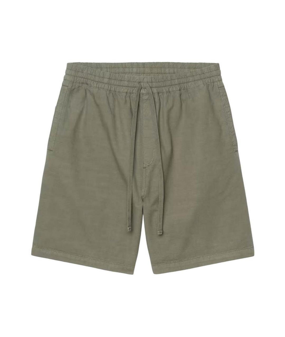 CARHARTT Зеленые хлопковые шорты, фото 1