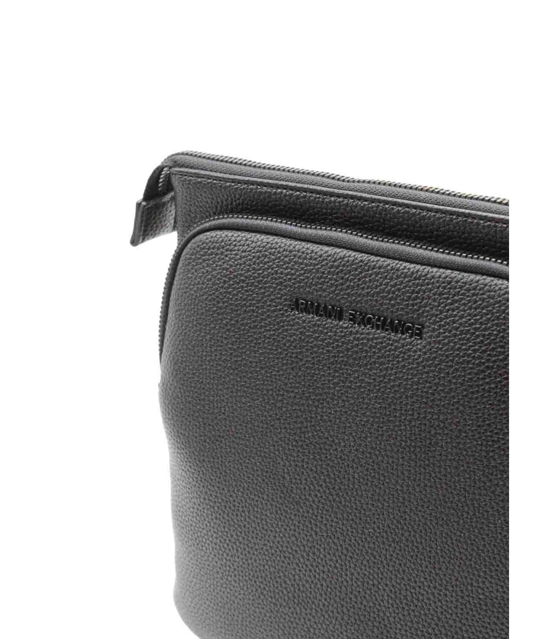 ARMANI EXCHANGE Черная сумка на плечо, фото 4