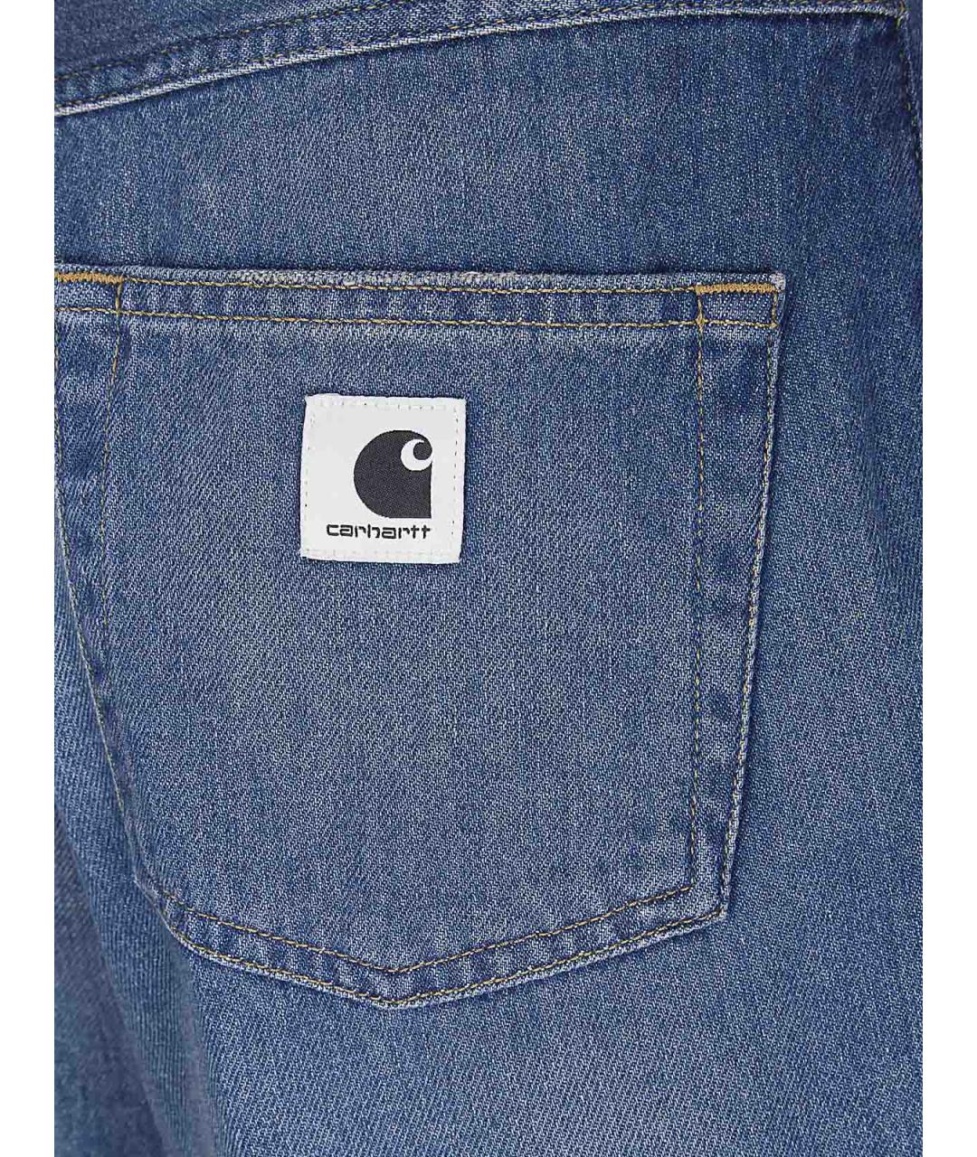 CARHARTT Синие хлопковые шорты, фото 3