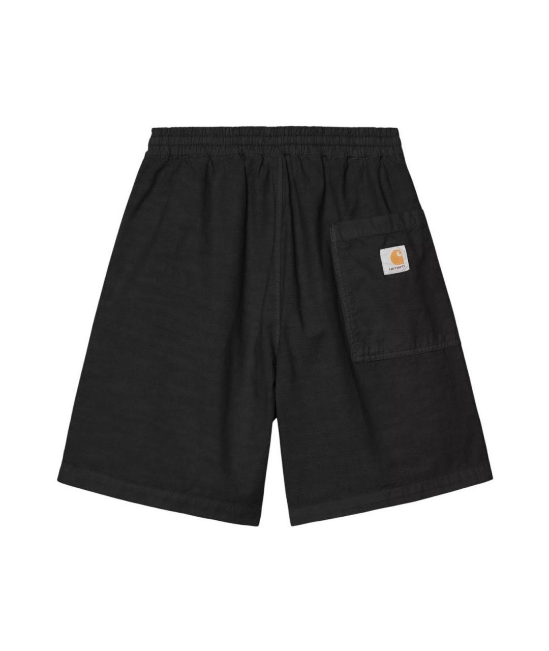 CARHARTT Черные хлопковые шорты, фото 2