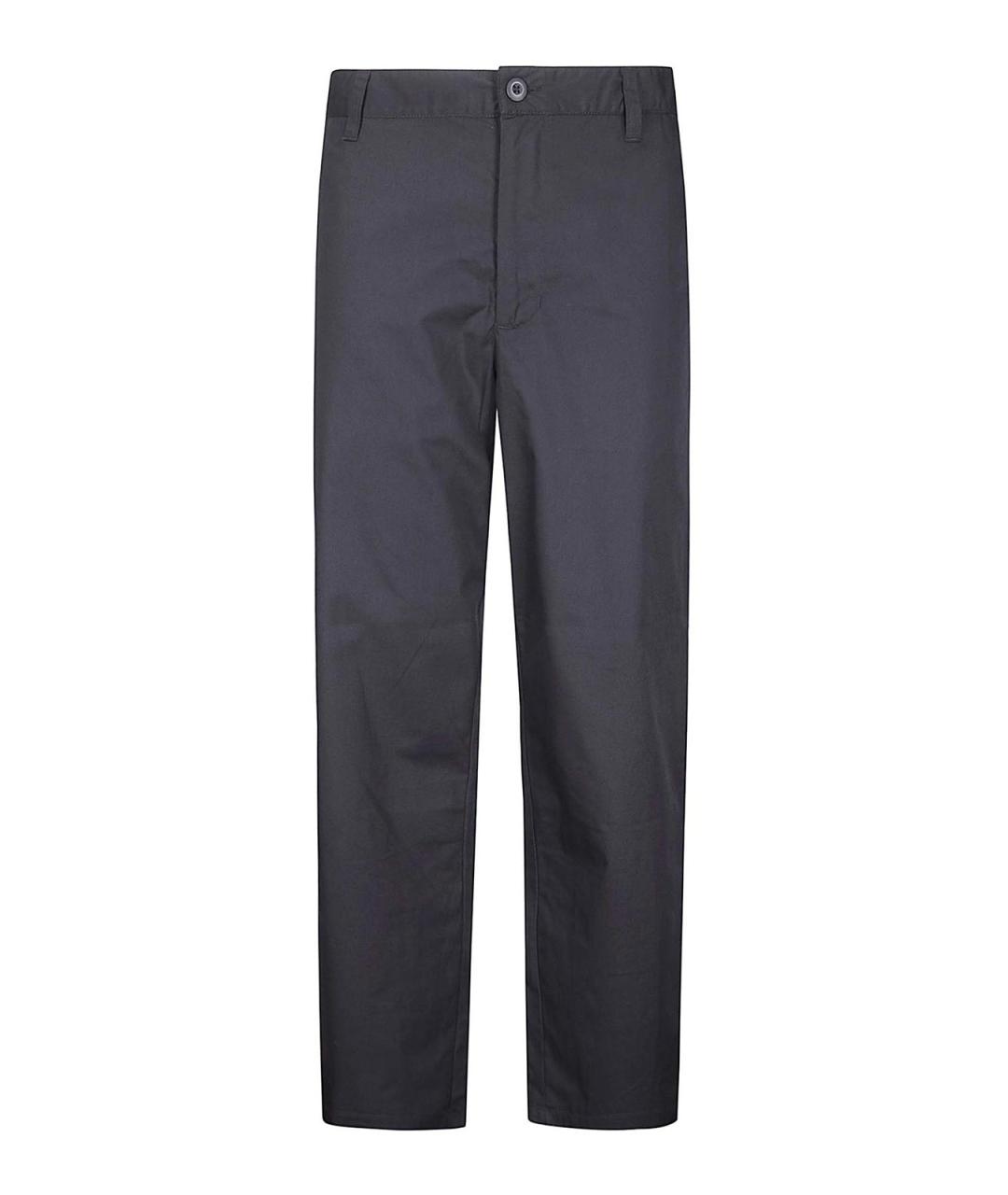 CARHARTT Черные полиэстеровые повседневные брюки, фото 1
