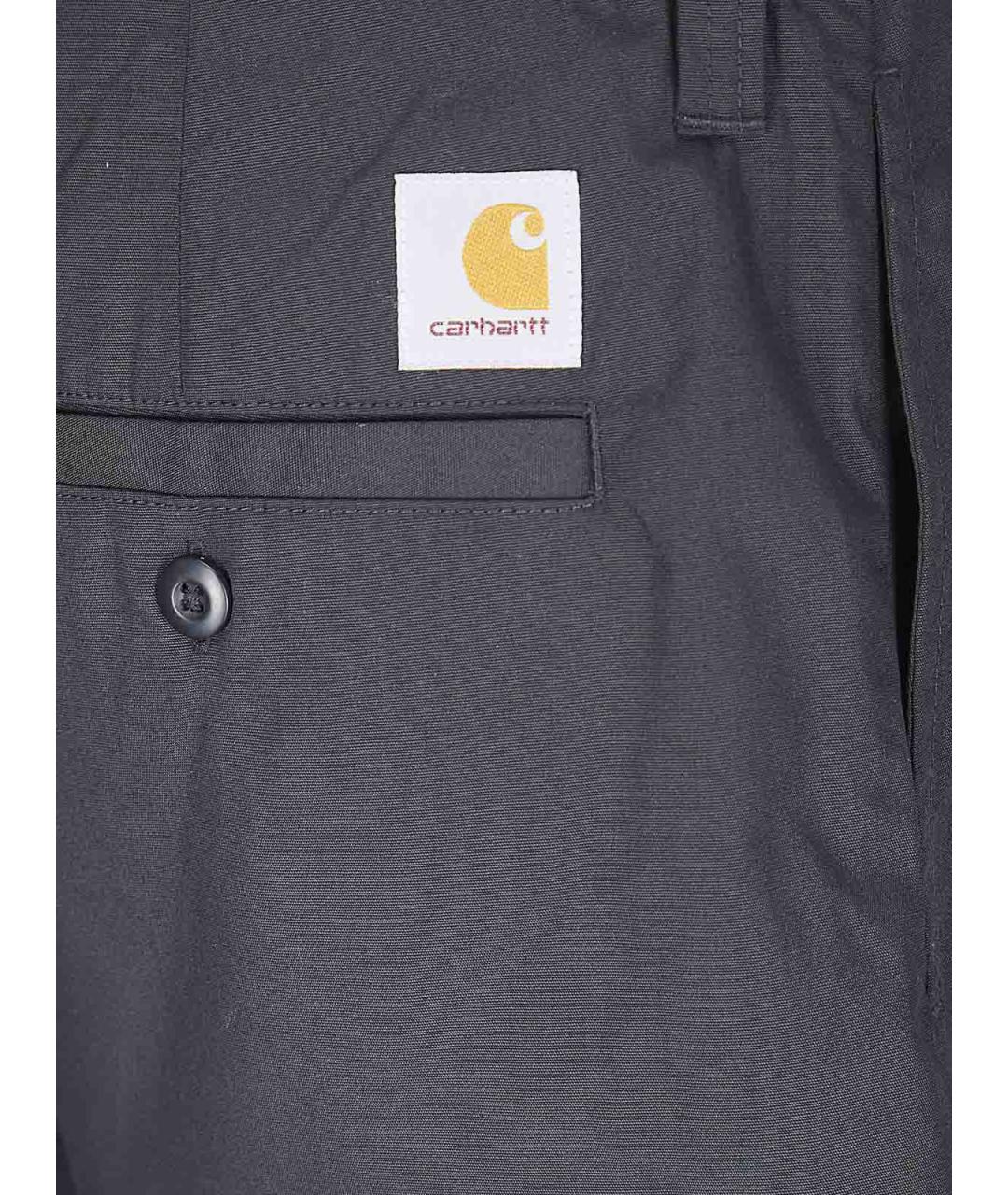 CARHARTT Черные полиэстеровые шорты, фото 3
