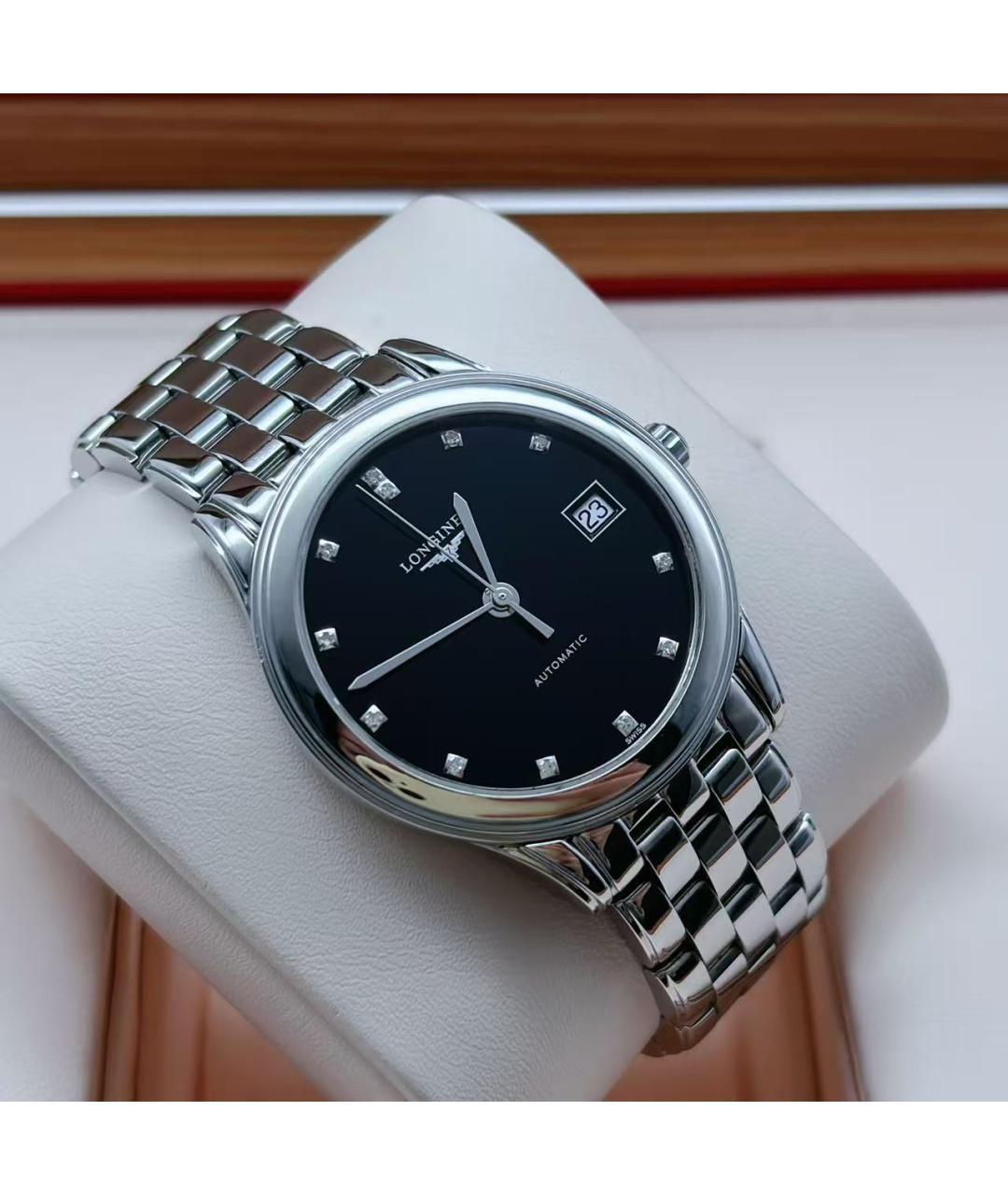LONGINES Серебряные часы, фото 3