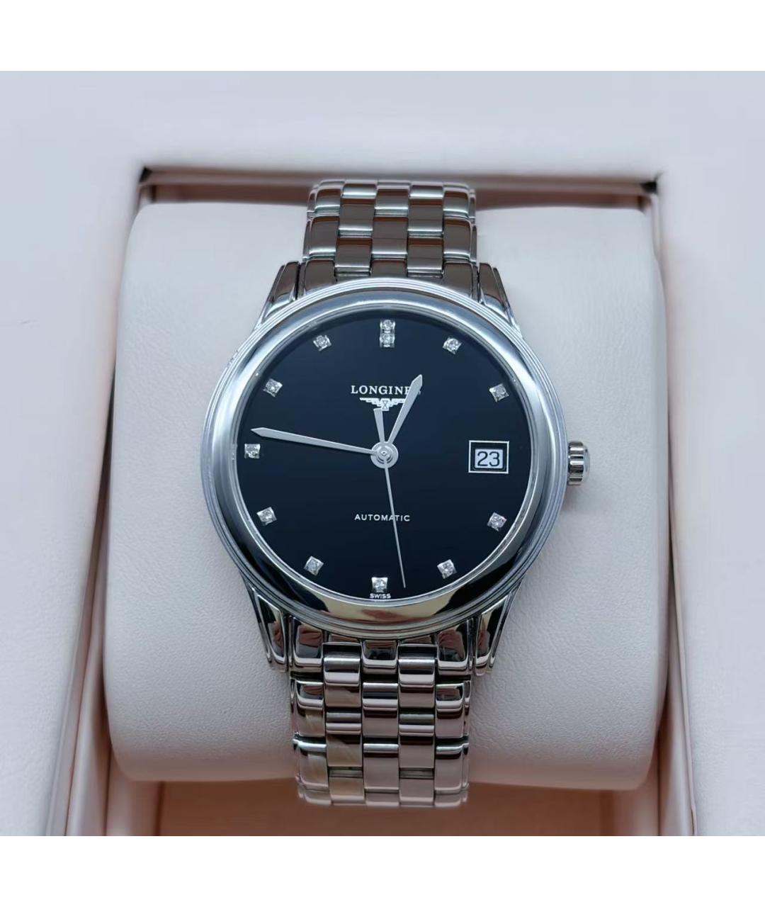 LONGINES Серебряные часы, фото 2