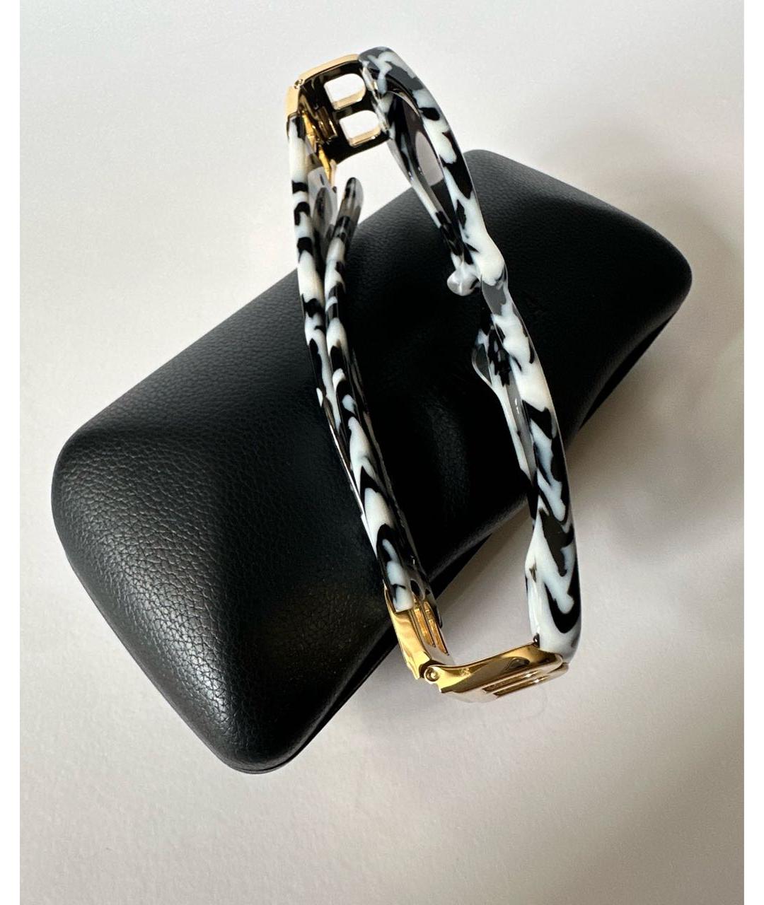 BALENCIAGA Черные пластиковые солнцезащитные очки, фото 8