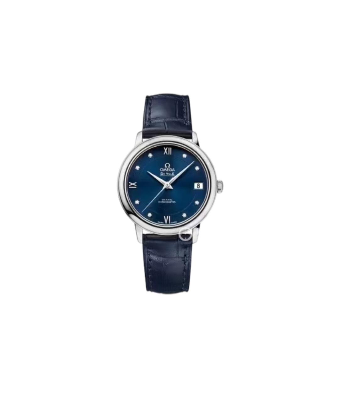 OMEGA Синие часы, фото 6