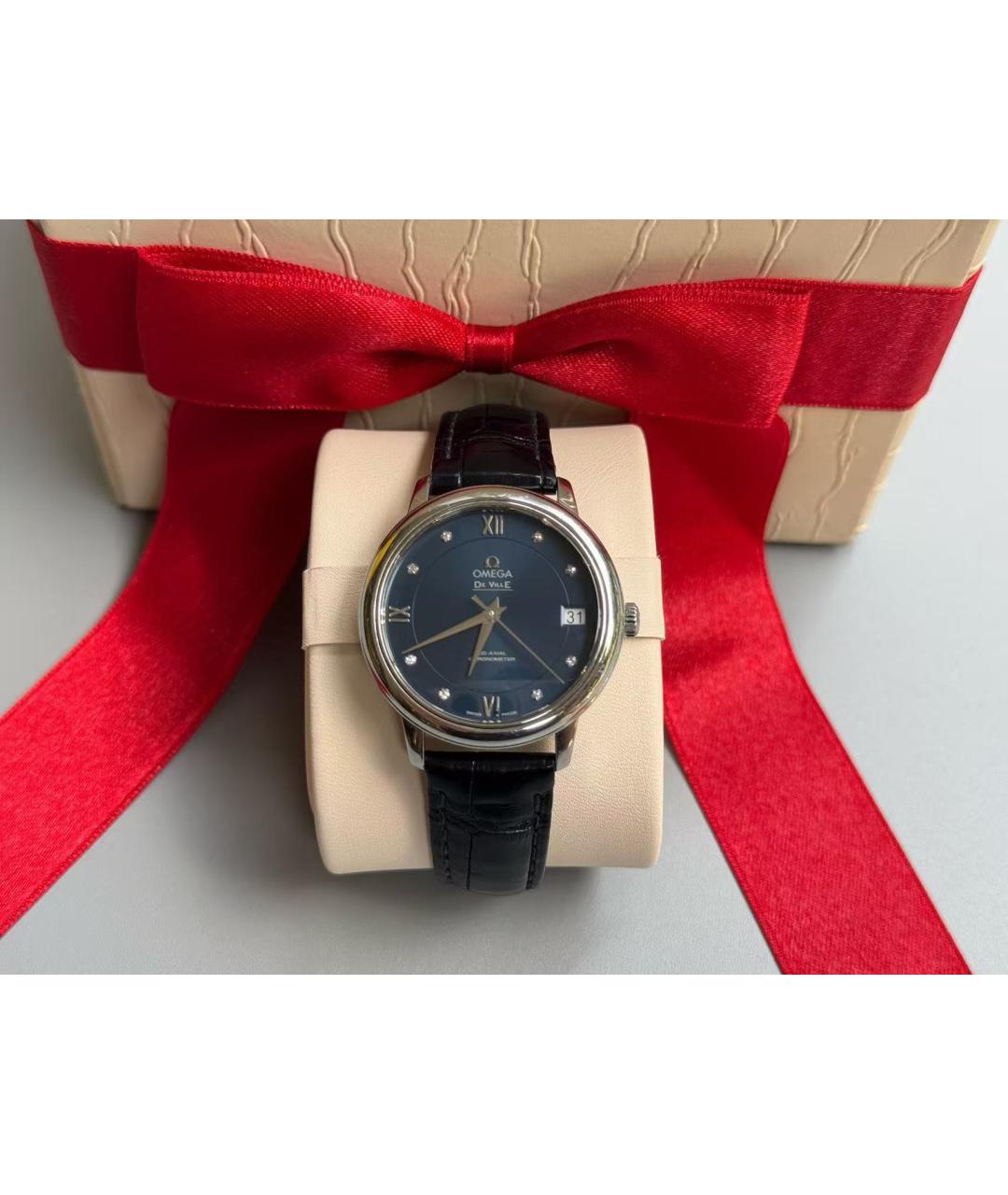 OMEGA Синие часы, фото 3