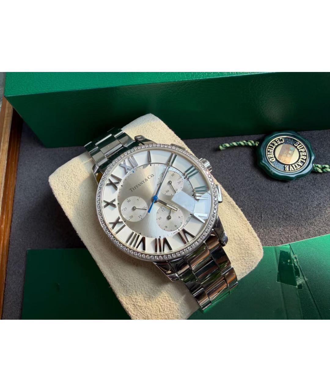 TIFFANY&CO Серебряные часы, фото 3