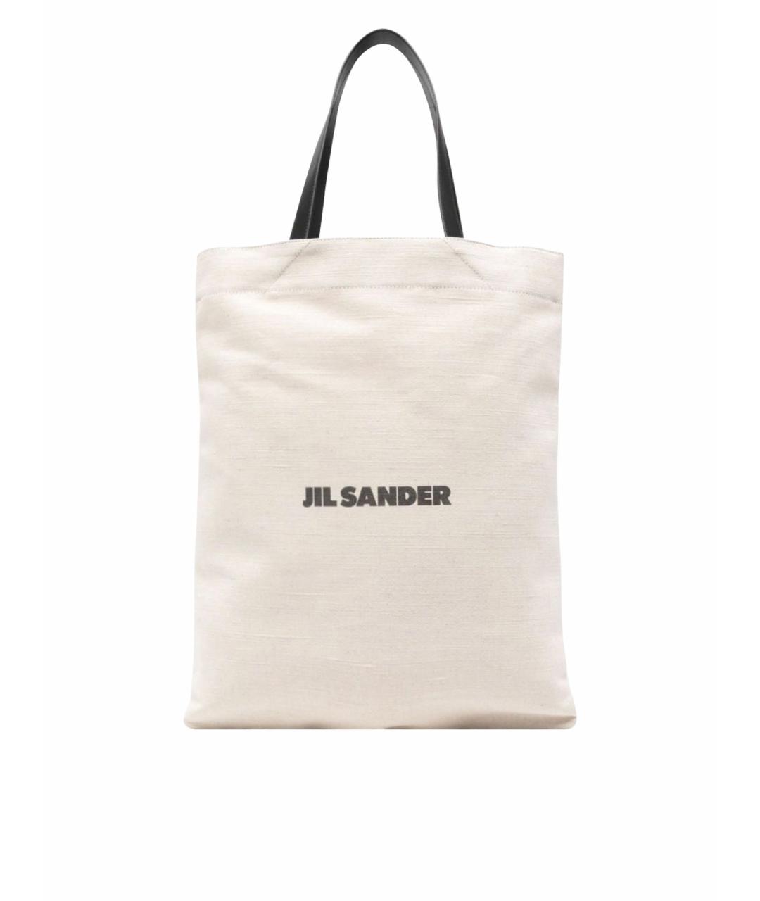 JIL SANDER Бежевая сумка тоут, фото 1