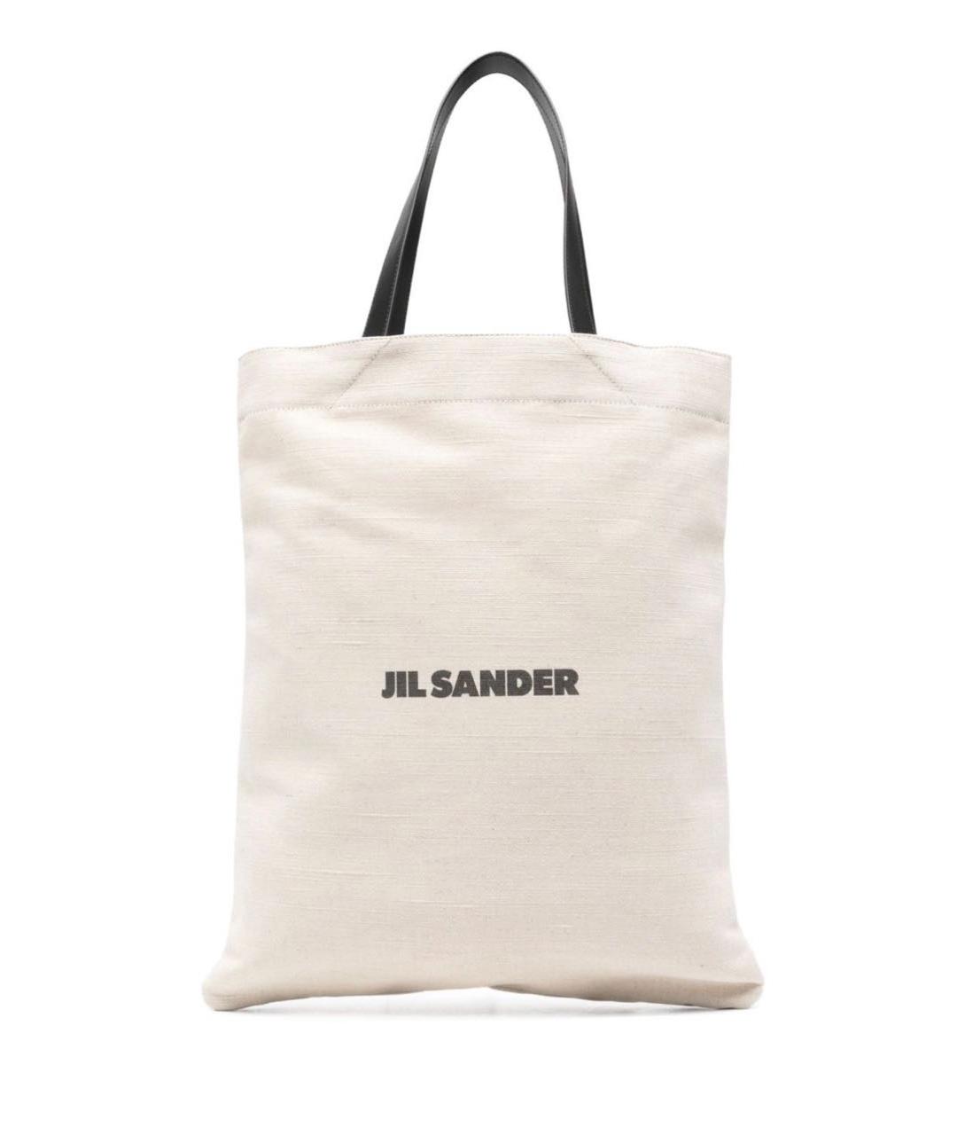 JIL SANDER Бежевая сумка тоут, фото 6