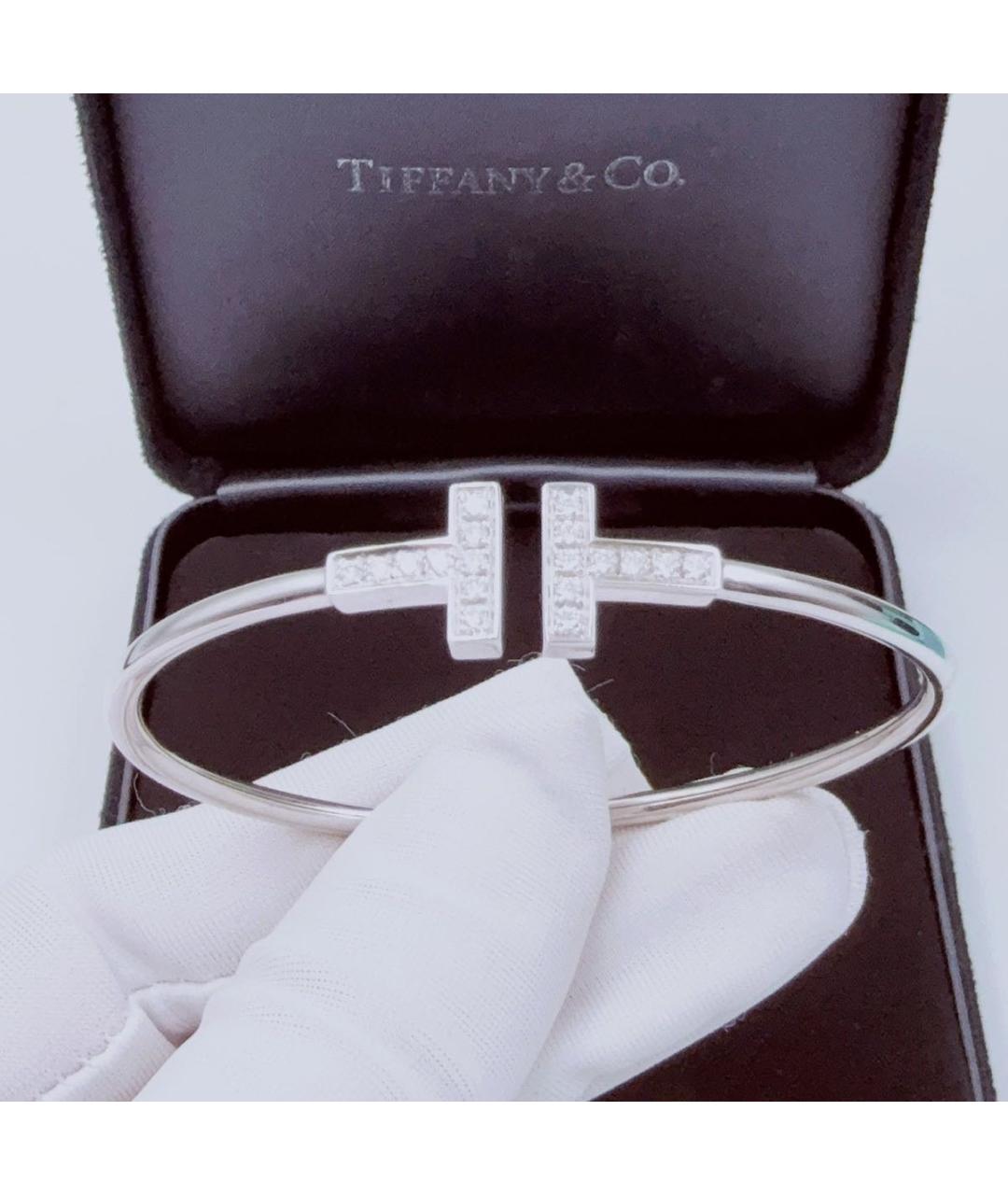 TIFFANY&CO Белый браслет из белого золота, фото 2