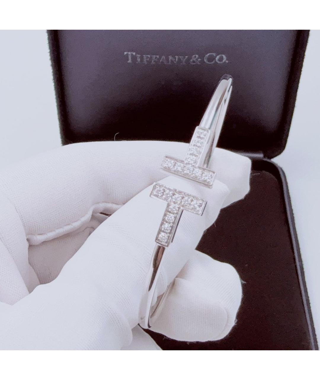 TIFFANY&CO Белый браслет из белого золота, фото 4