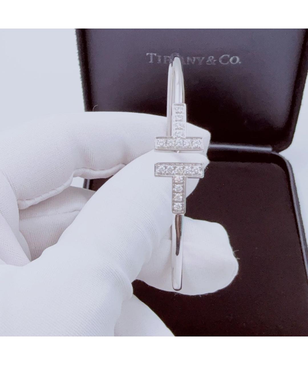 TIFFANY&CO Белый браслет из белого золота, фото 3