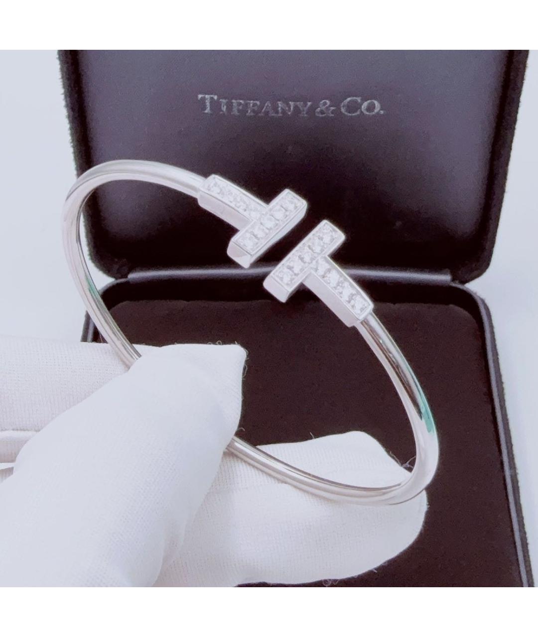 TIFFANY&CO Белый браслет из белого золота, фото 5