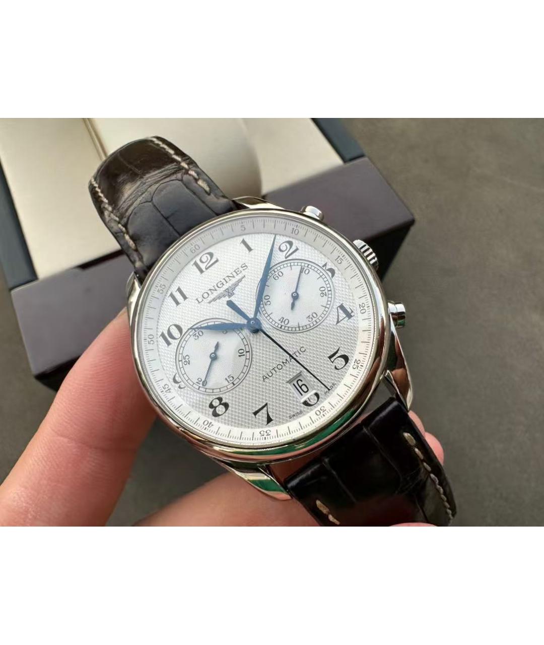 LONGINES Коричневые часы, фото 2