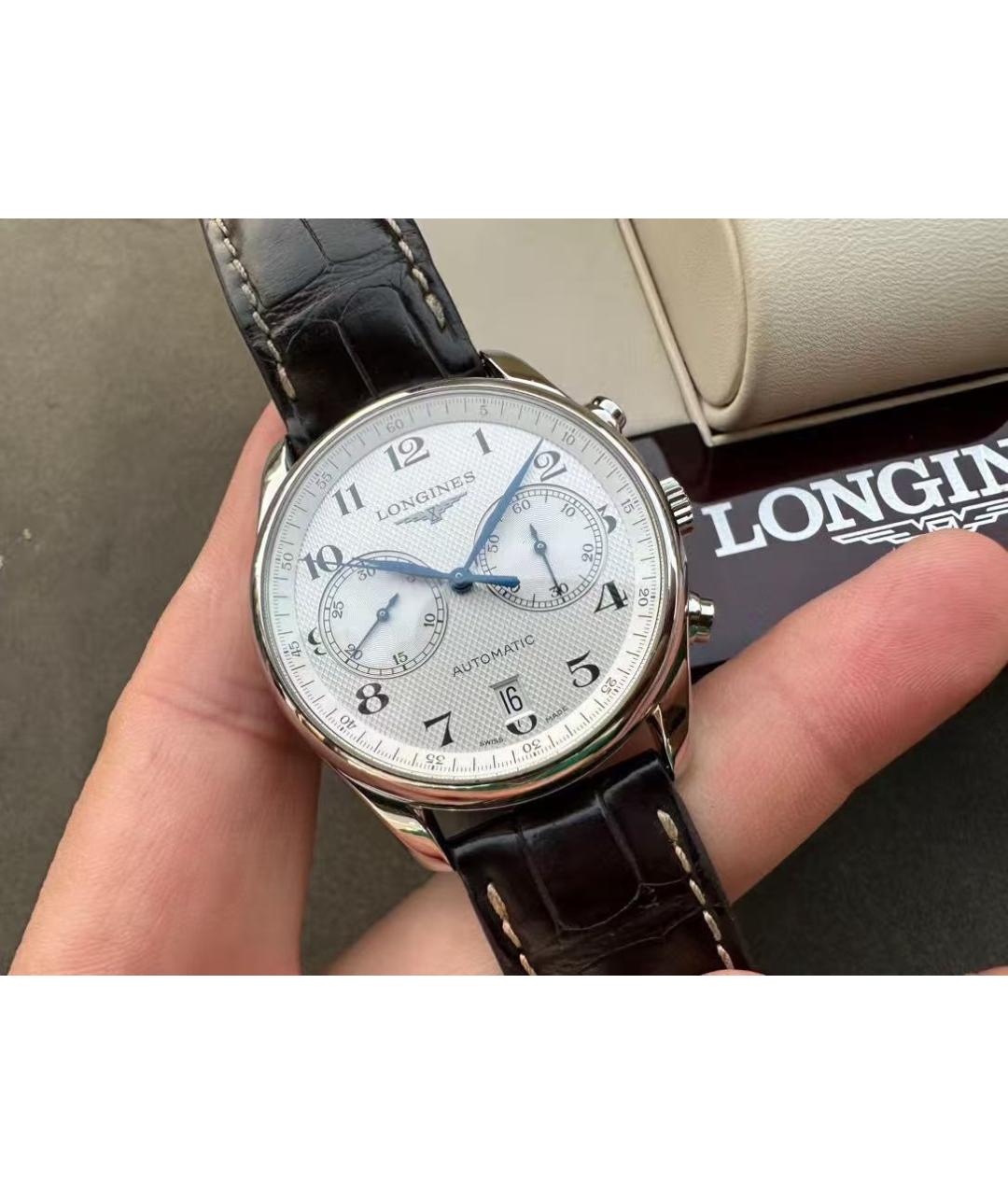 LONGINES Коричневые часы, фото 3