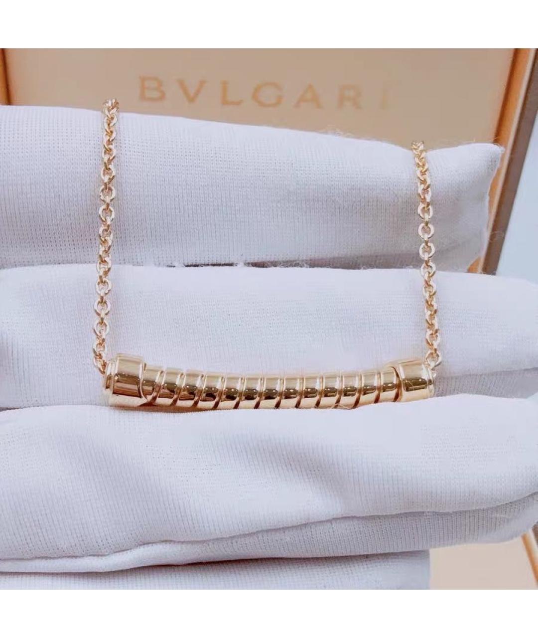 BVLGARI Желтое колье из желтого золота, фото 5