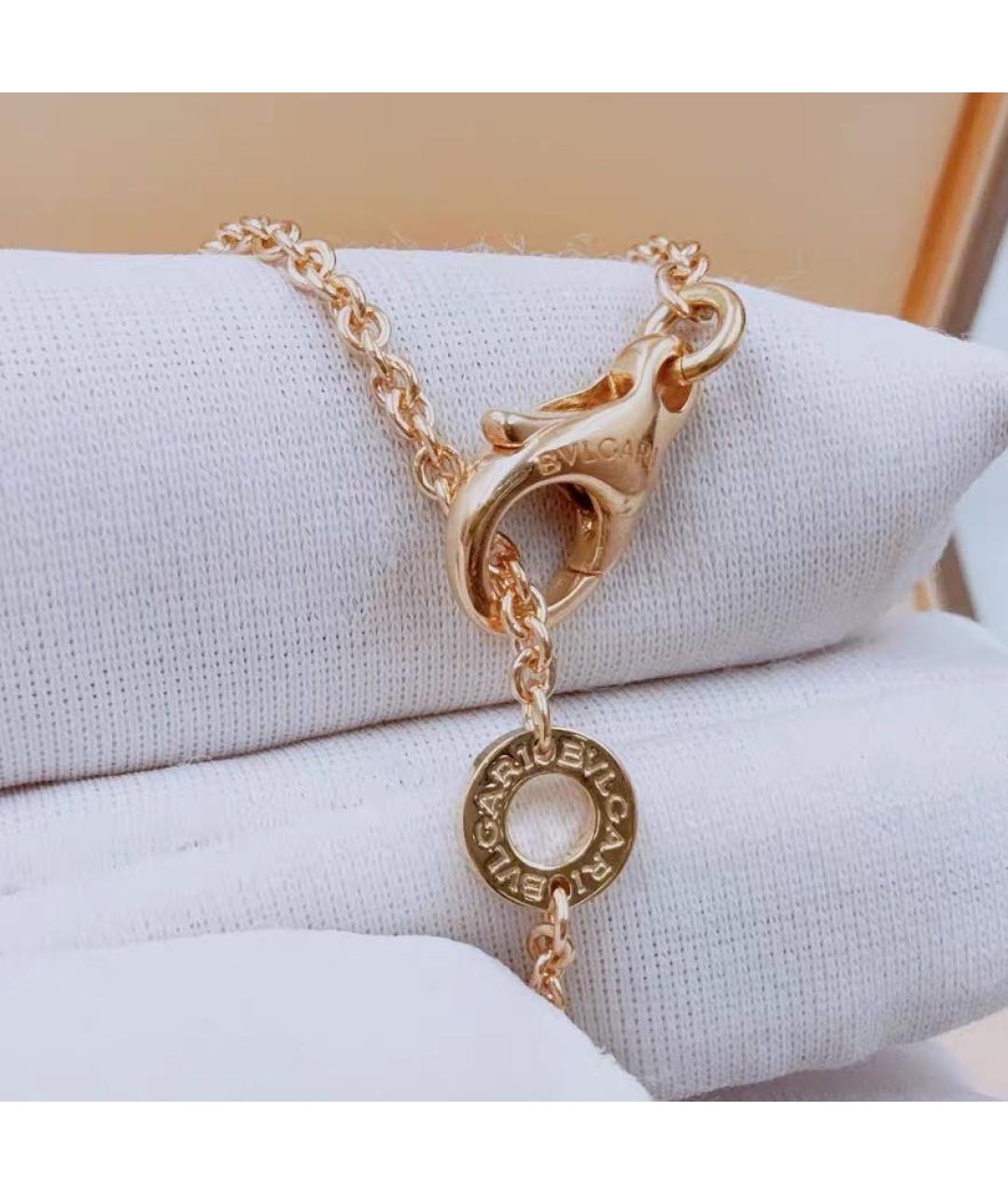 BVLGARI Желтое колье из желтого золота, фото 7
