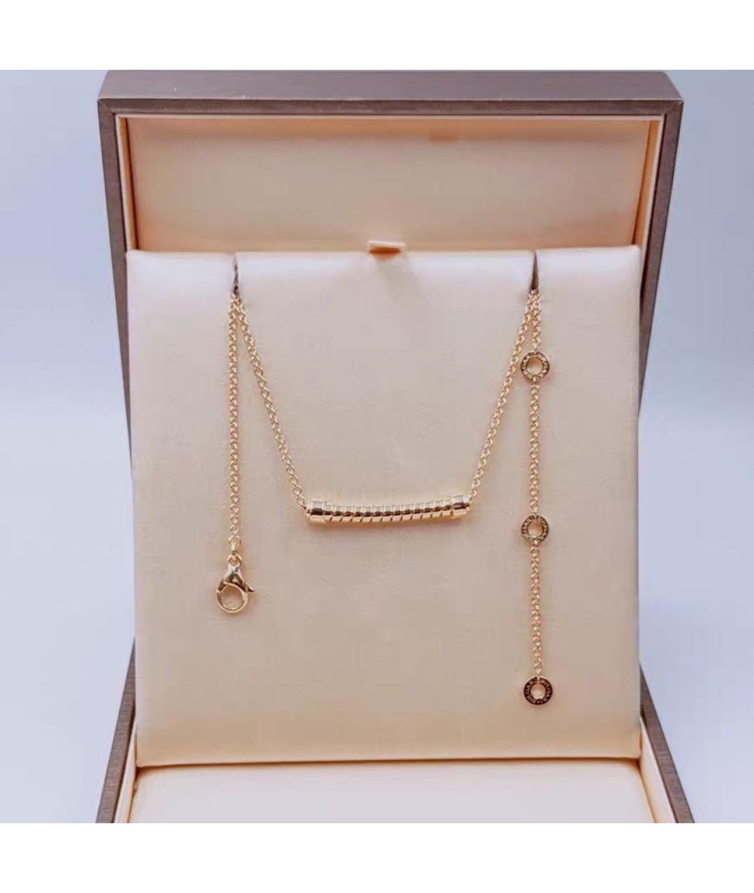 BVLGARI Желтое колье из желтого золота, фото 2