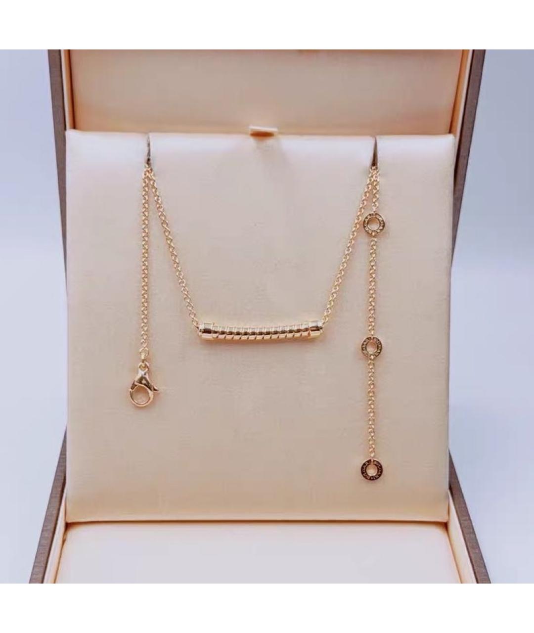 BVLGARI Желтое колье из желтого золота, фото 3