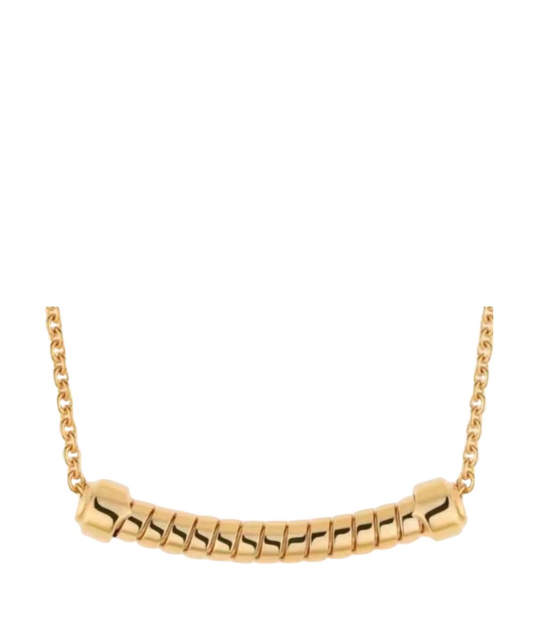 BVLGARI Желтое колье из желтого золота, фото 1