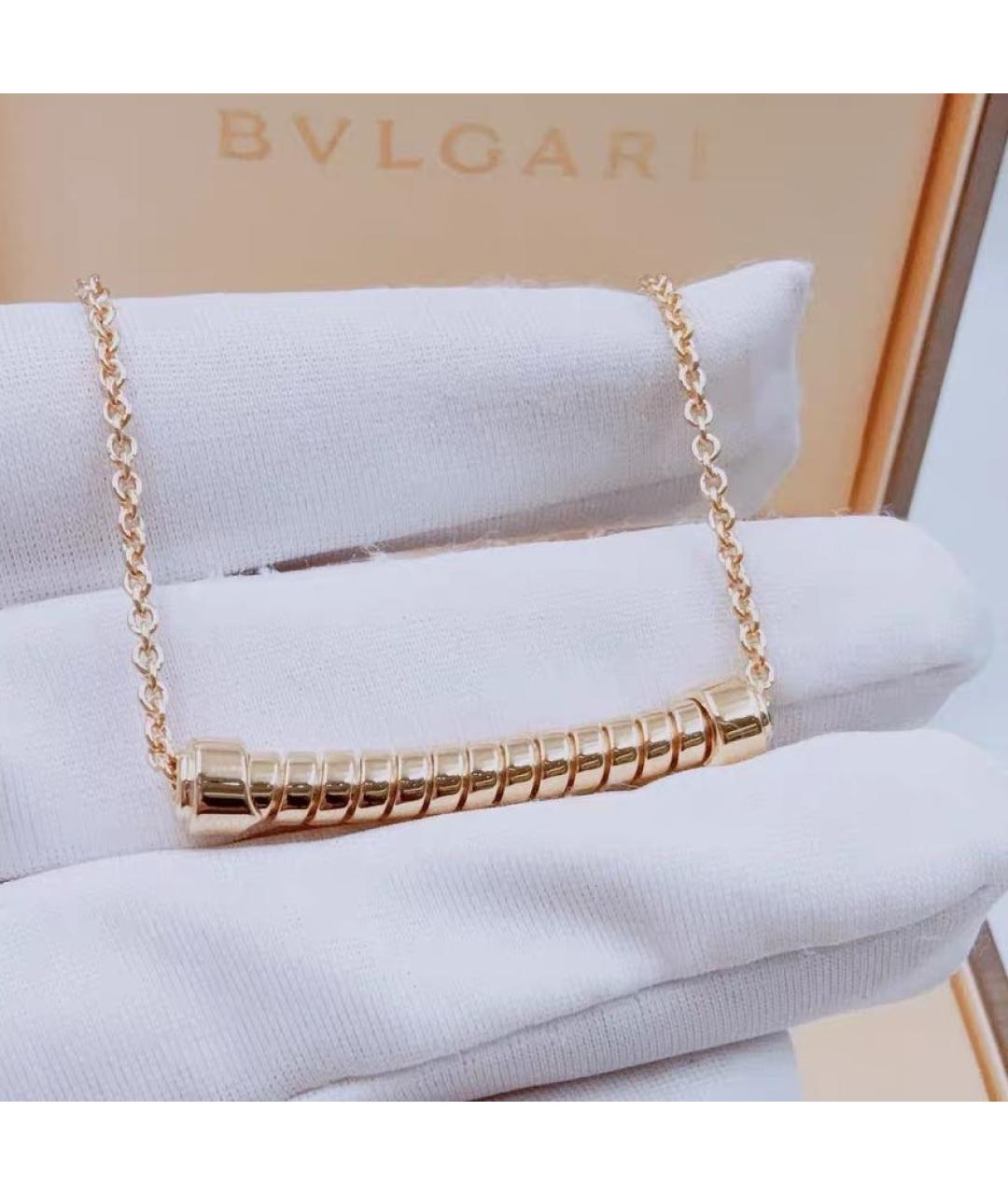 BVLGARI Желтое колье из желтого золота, фото 4