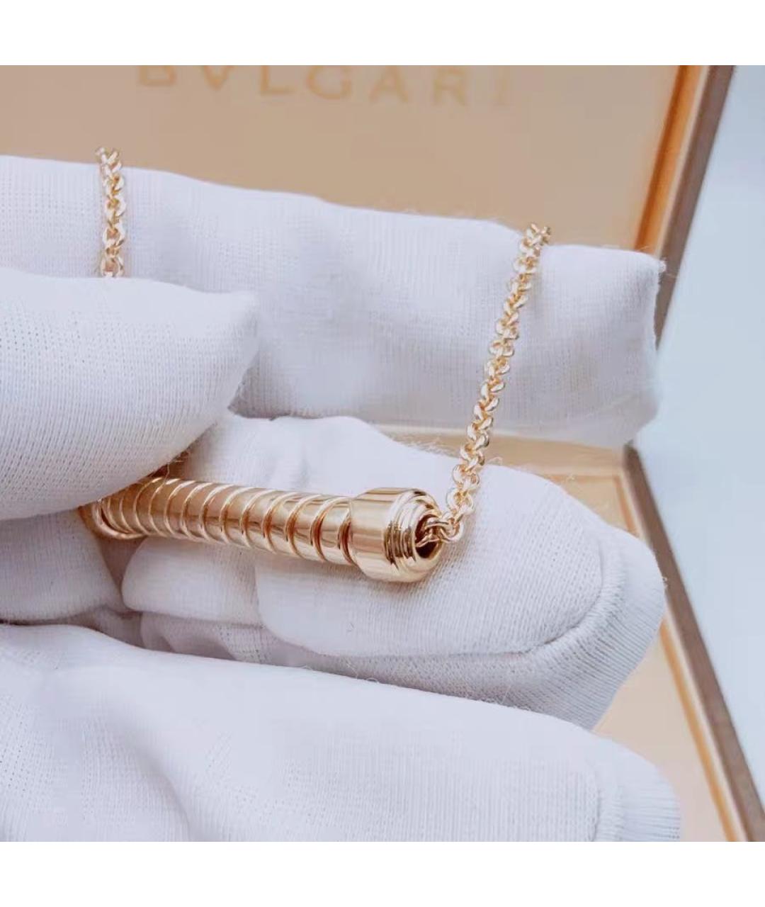 BVLGARI Желтое колье из желтого золота, фото 6