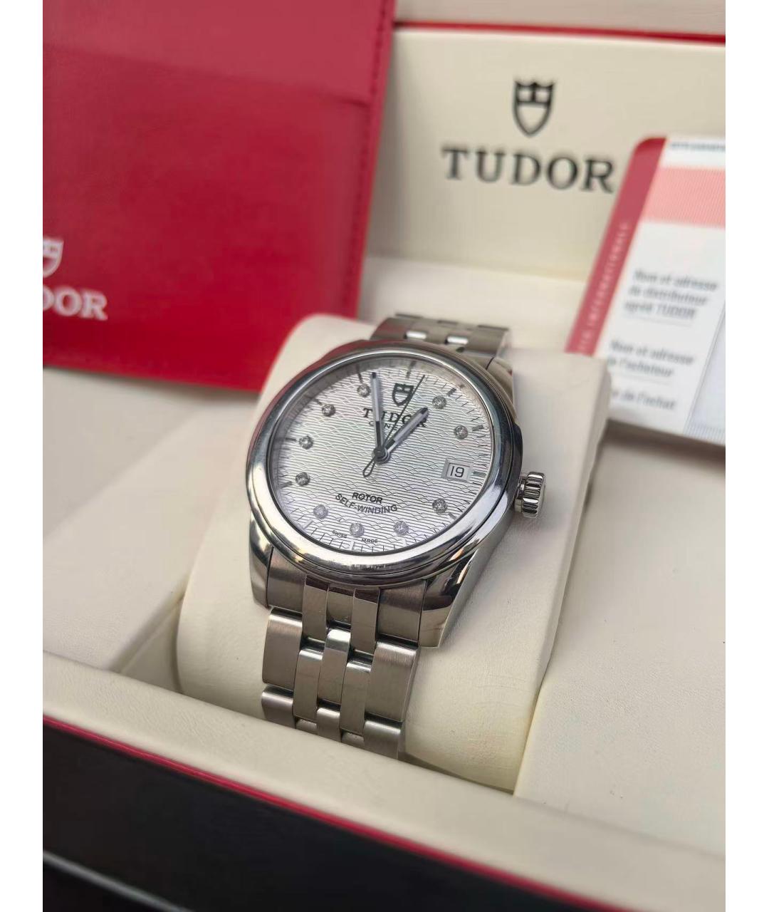 TUDOR Серебряные часы, фото 2