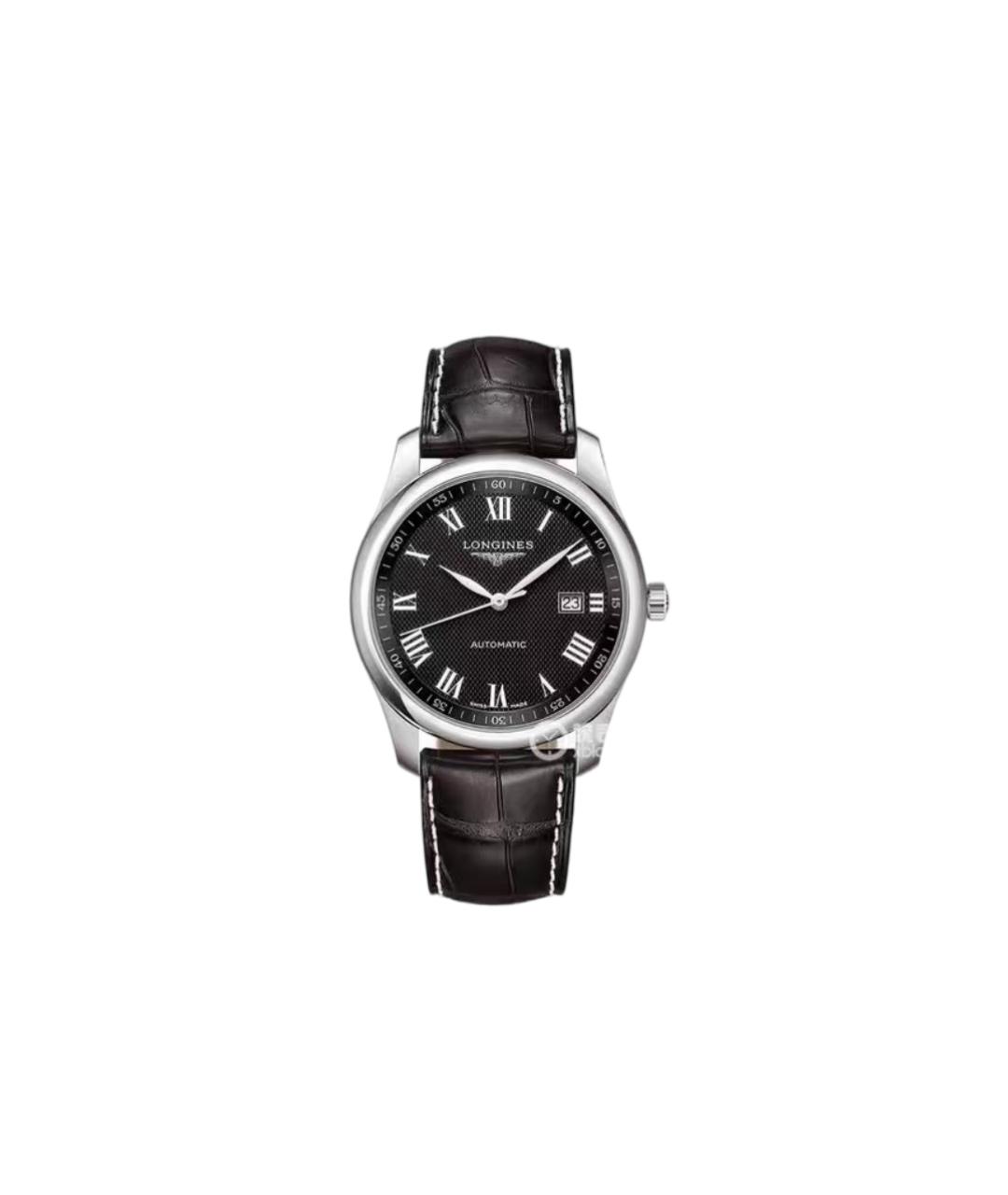 LONGINES Черные часы, фото 6