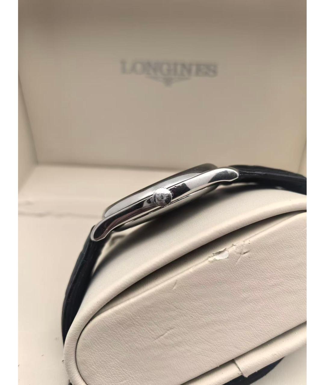 LONGINES Черные часы, фото 4