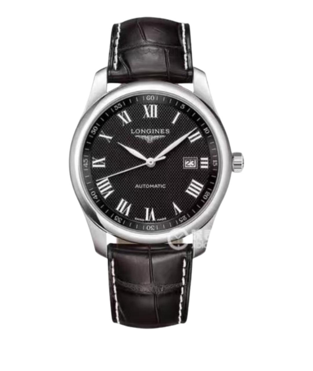 LONGINES Черные часы, фото 1