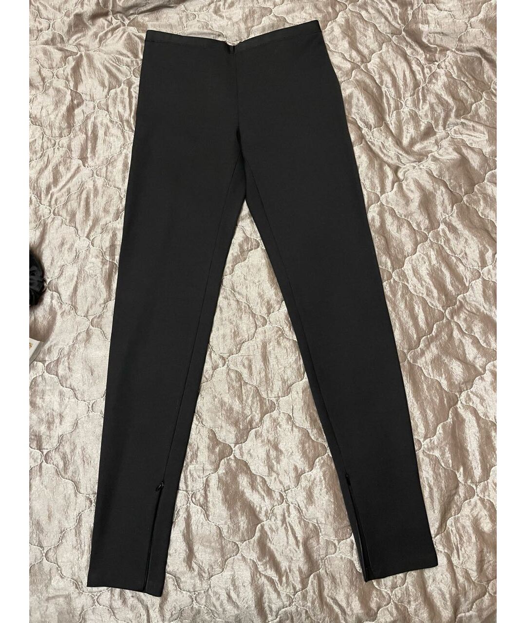 DSQUARED2 Черные креповые брюки узкие, фото 5