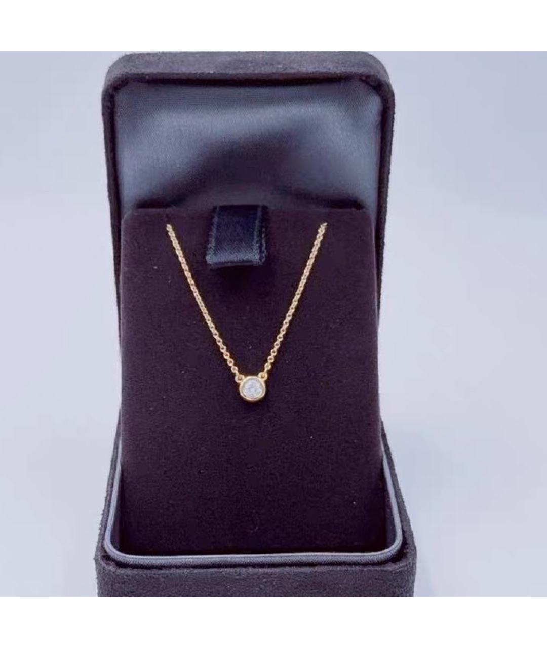 TIFFANY&CO Желтое колье из желтого золота, фото 2