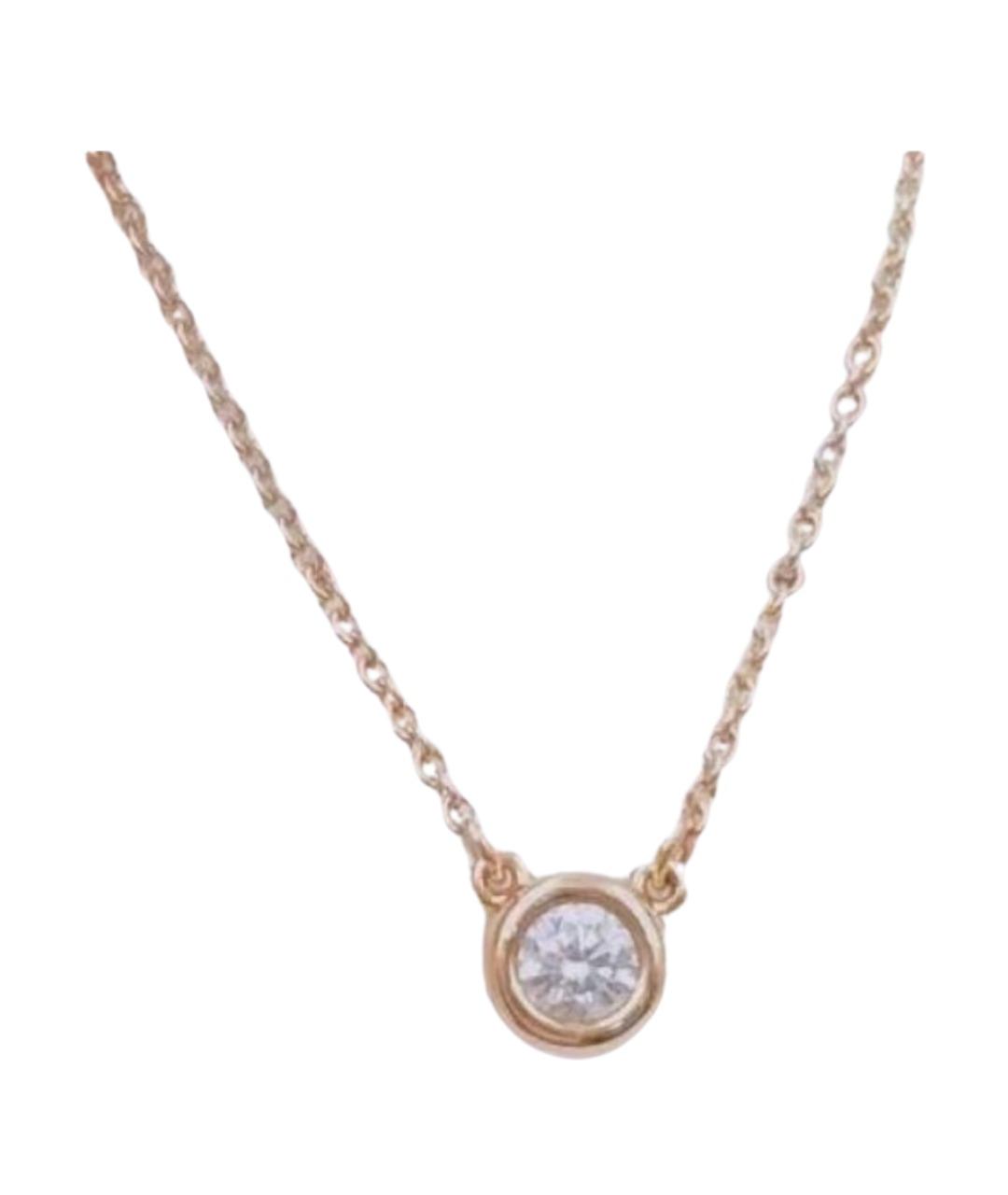 TIFFANY&CO Желтое колье из желтого золота, фото 1