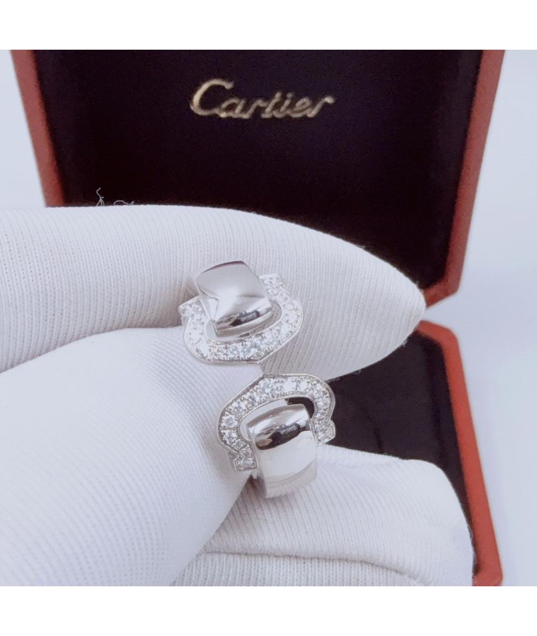 CARTIER Белое кольцо из белого золота, фото 4