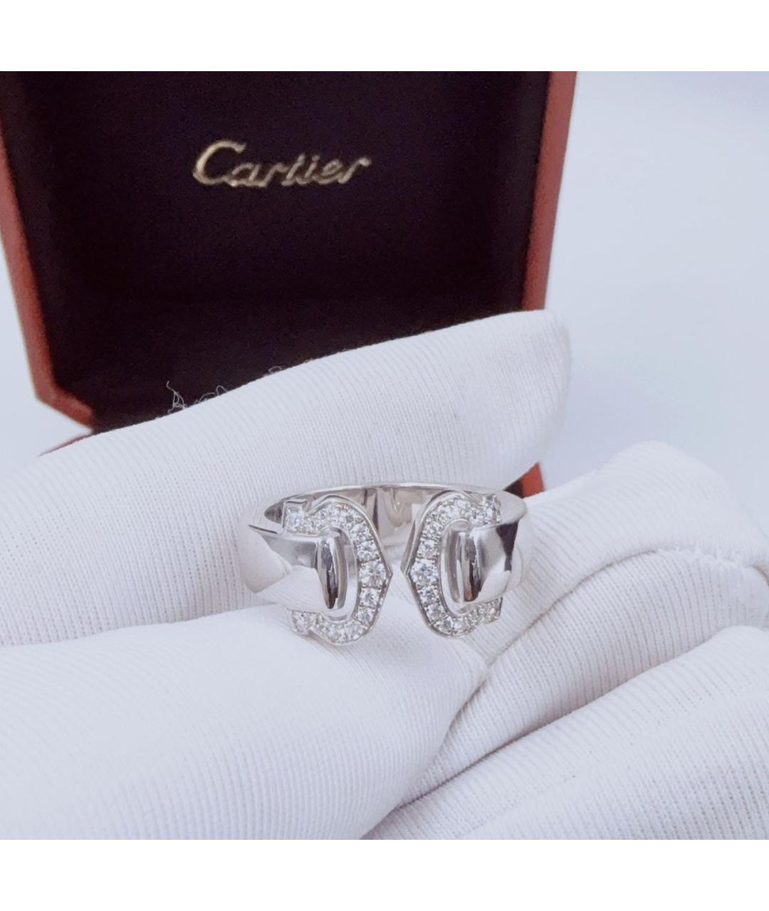 CARTIER Белое кольцо из белого золота, фото 7