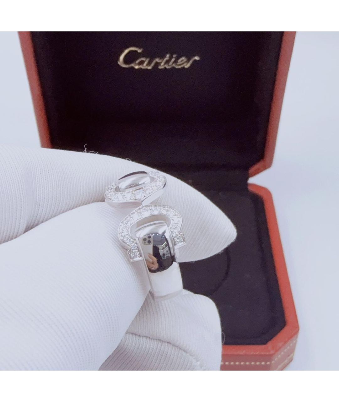 CARTIER Белое кольцо из белого золота, фото 5