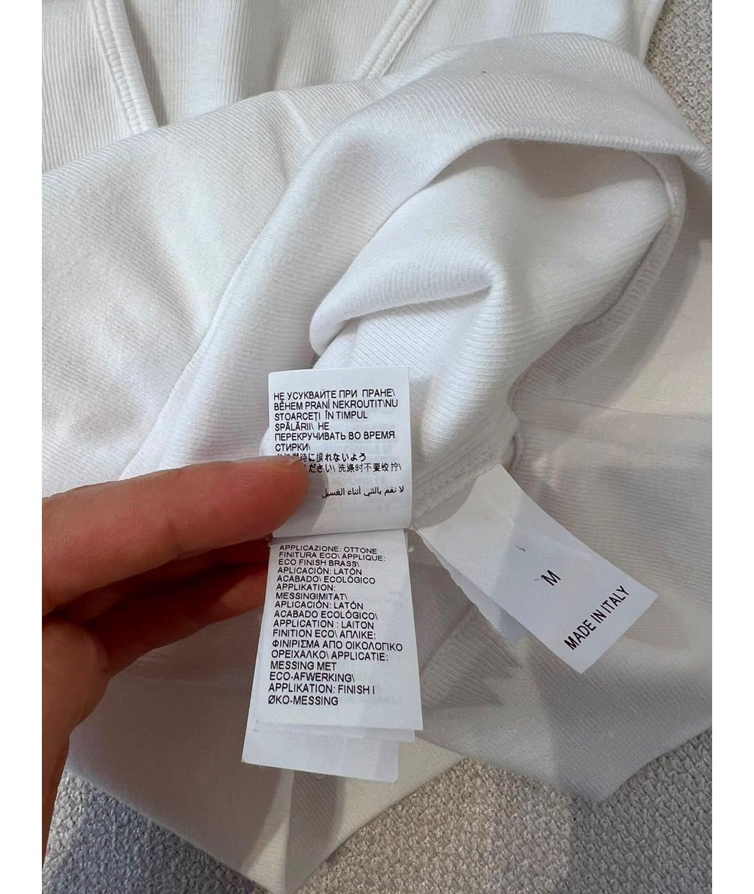 BRUNELLO CUCINELLI Белая майка, фото 8