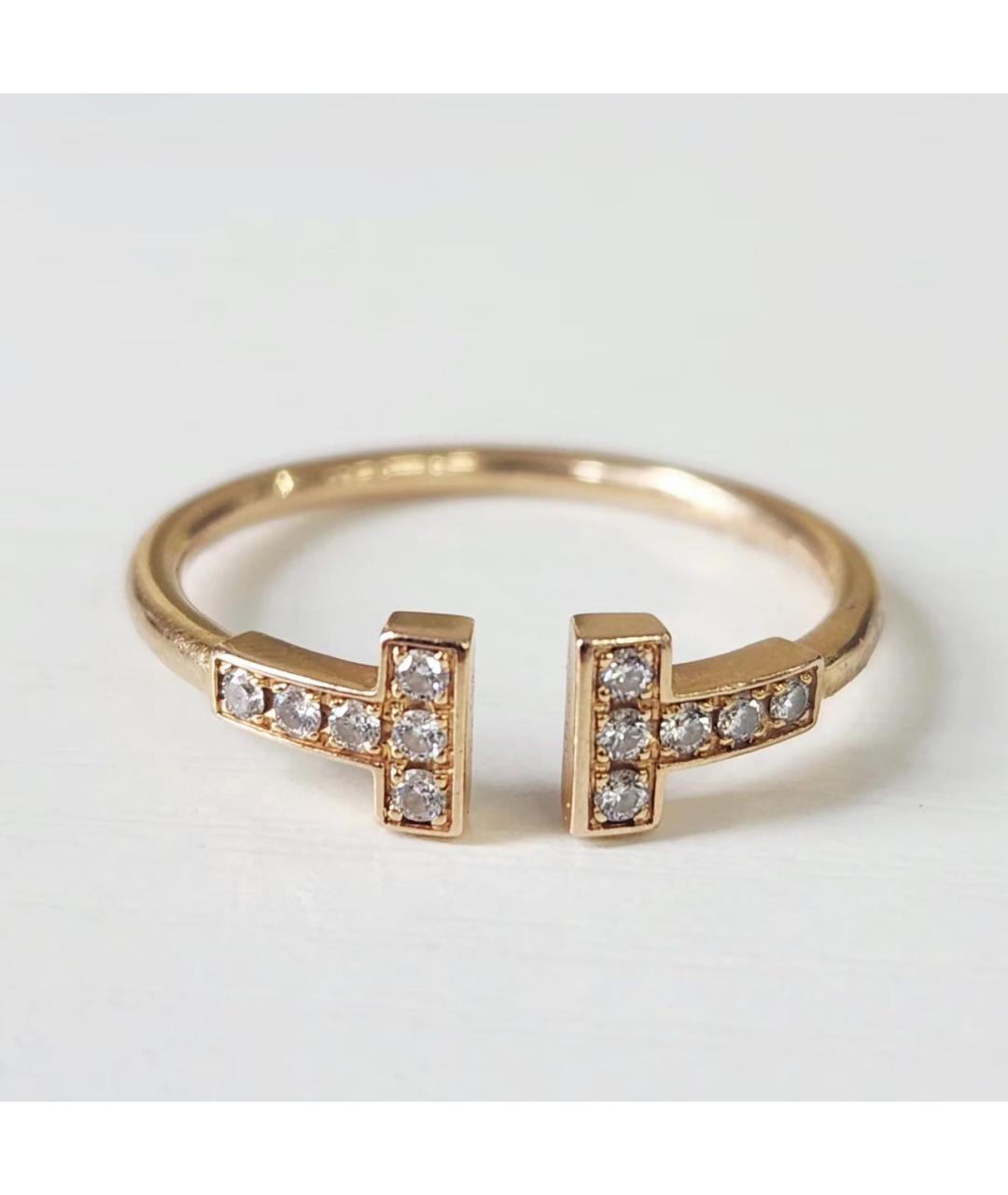 TIFFANY&CO Розовое кольцо из розового золота, фото 6