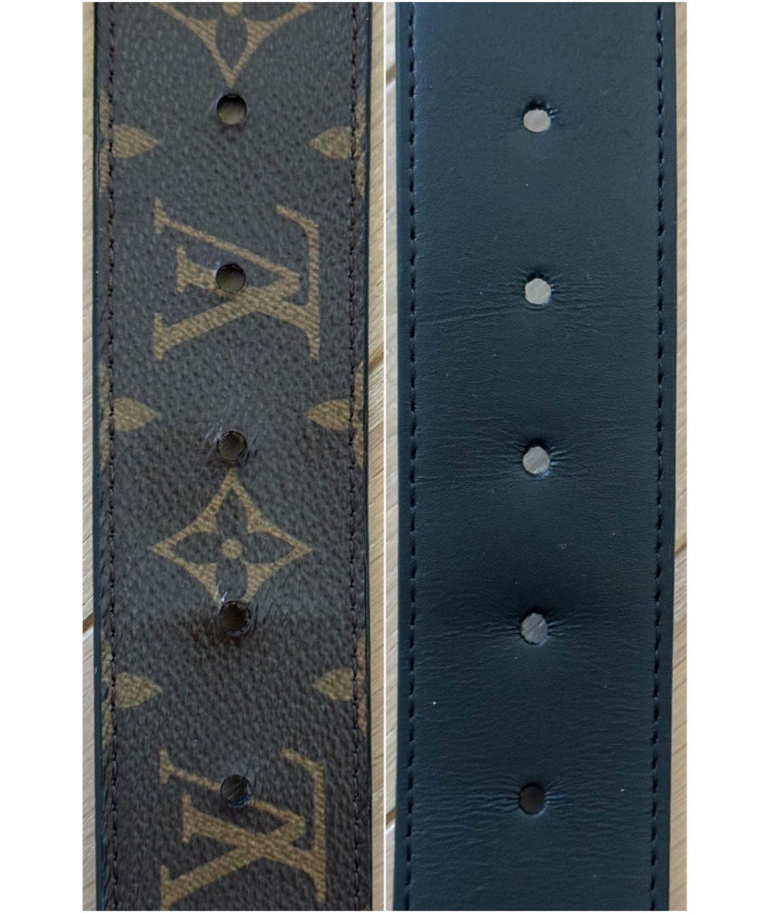 LOUIS VUITTON Коричневый ремень, фото 5