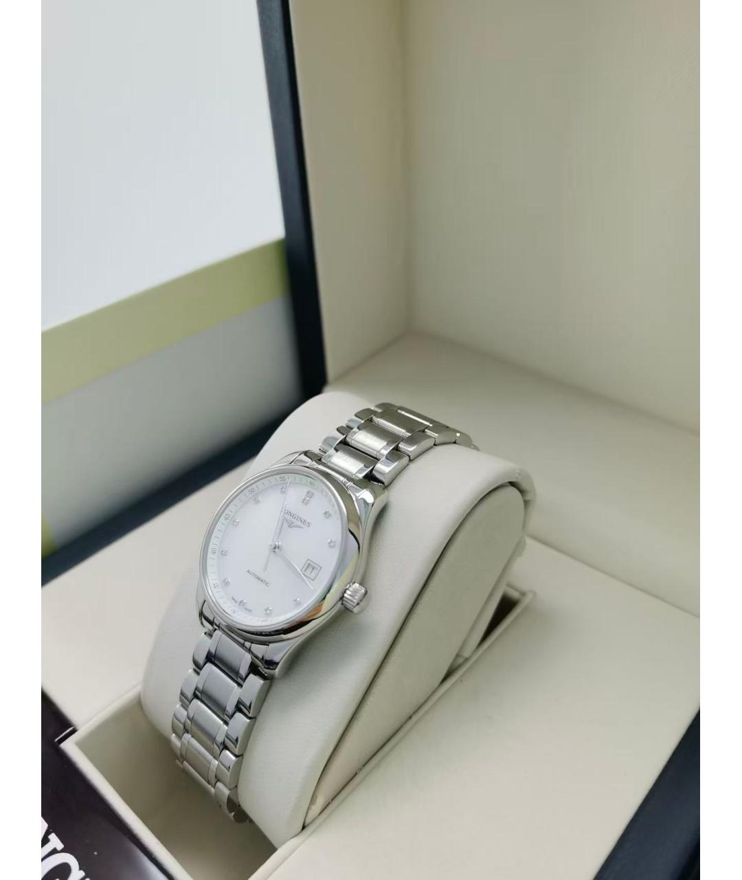 LONGINES Серебряные часы, фото 3