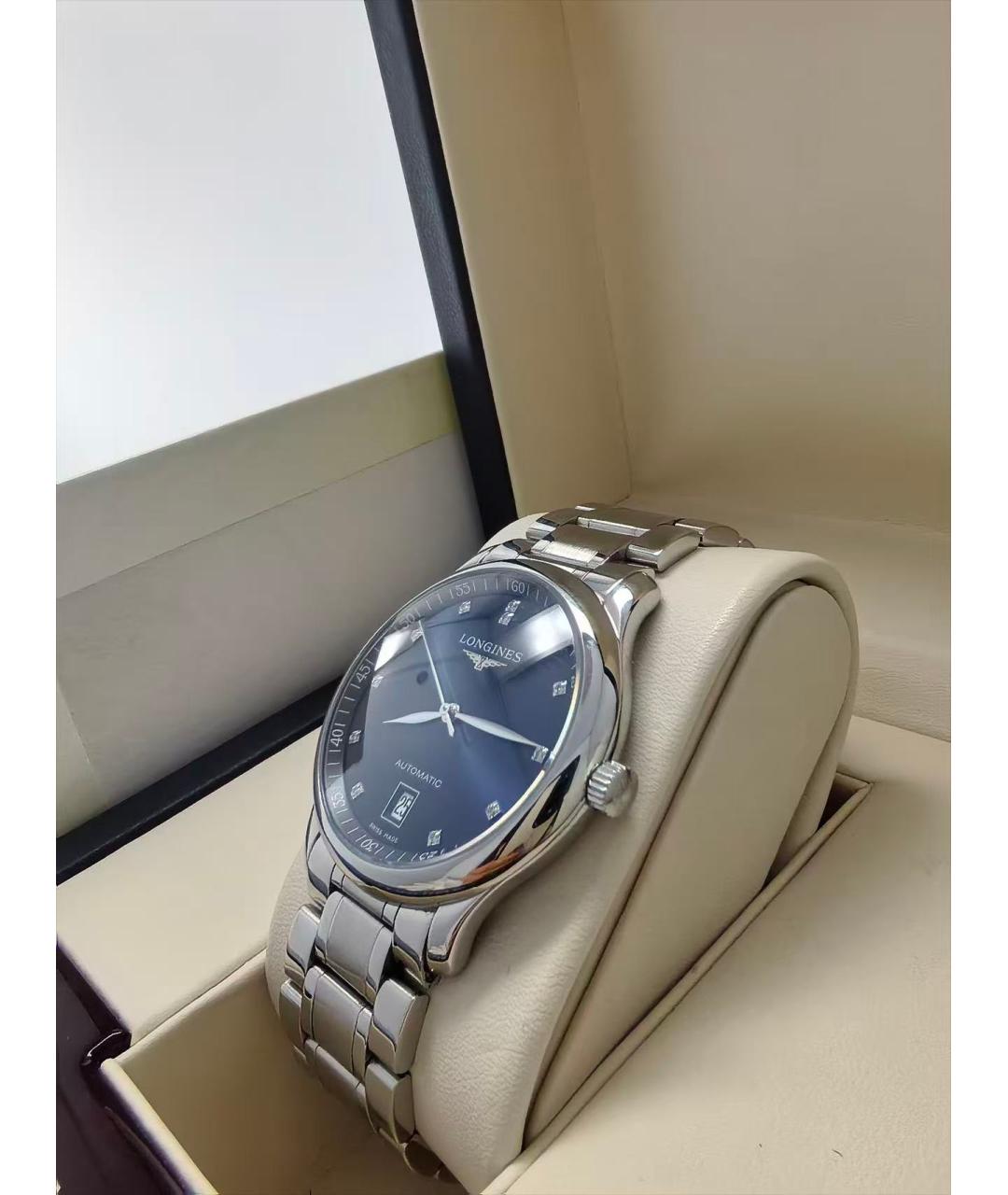 LONGINES Серебряные часы, фото 5